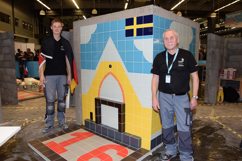EuroSkills 2016 - Die Aufgabe im Skill "Wall and Floor Tiling"