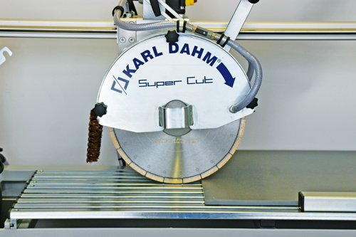 Steintrennmaschine Karl Dahm Super Cut mit Diamantscheibe Karl Dahm