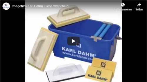 Karl Dahm Imagefilm Fliesenwerkzeug