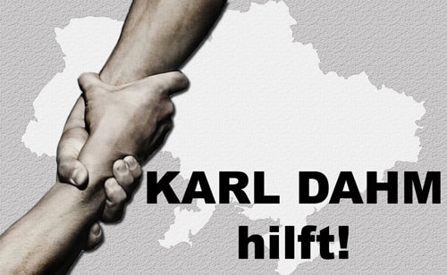 KARL DAHM hilft - Spenden für die Ukraine