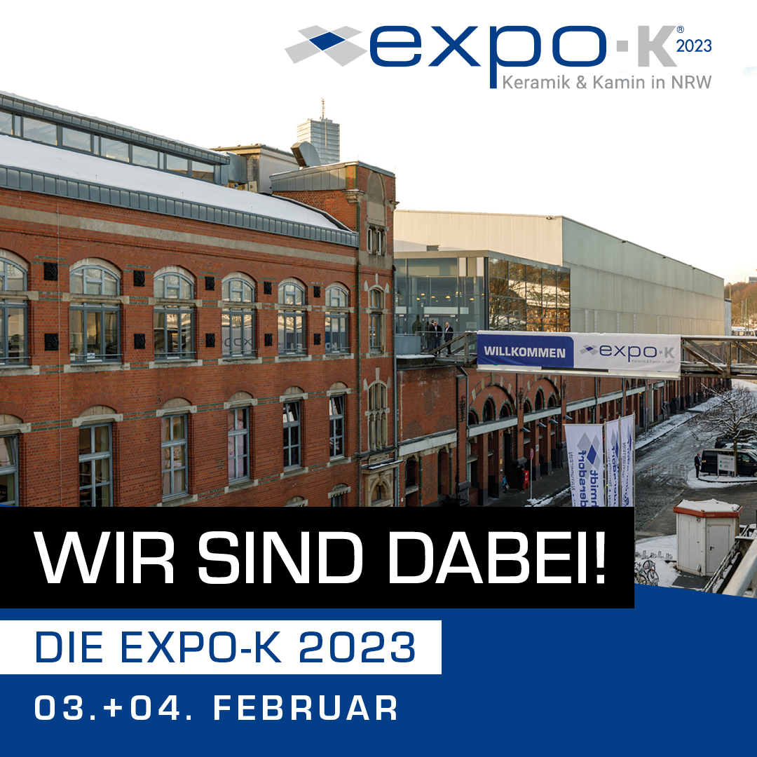Wir sind dabei auf der Expo-K 2023 in Köln. Sie finden die Firma Karl Dahm an Stand B6. 3. und 4. Februar 2023 von 10-18 Uhr