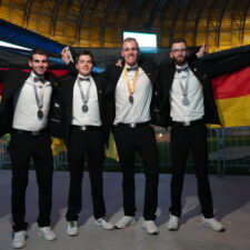 Deutsches Nationalteam bei den EurosSkills 2023 in Danzig.