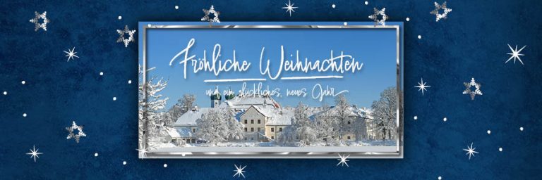 Fröhliche Weihnachten und ein frohes neues Jahr