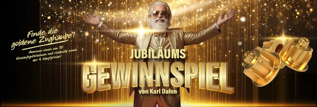 Karl Dahm Jubiläumsgewinnspiel 2026